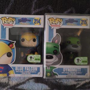 Funko Pop! DynoMutt Blue Falcon bundle #214 and #215